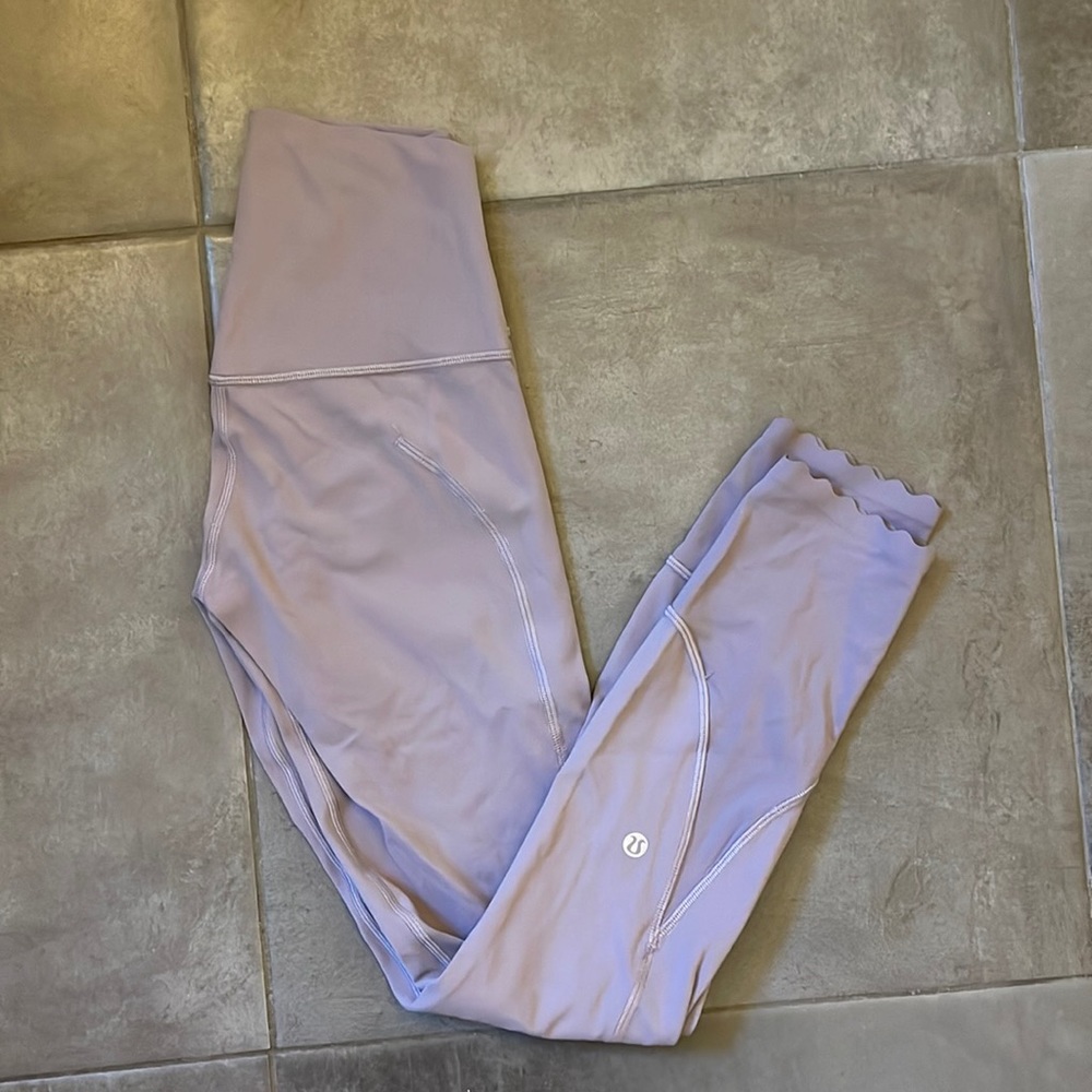 Lululemon align scalloped leggings